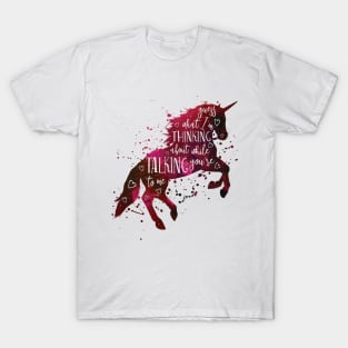 Pink Unicorn Splash T-Shirt